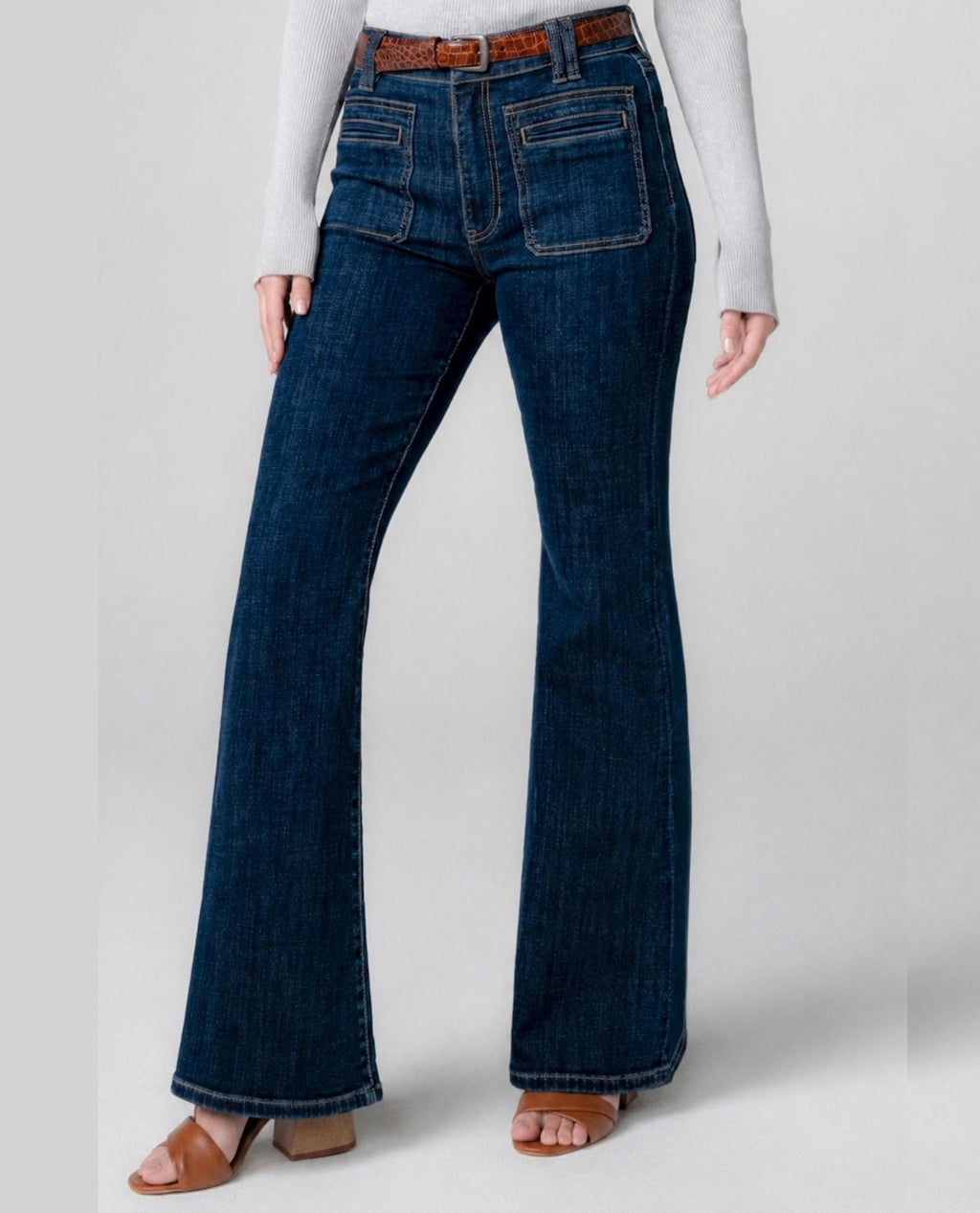 LIVERPOOL LM4753CH4 HANNAH FLARE JEAN