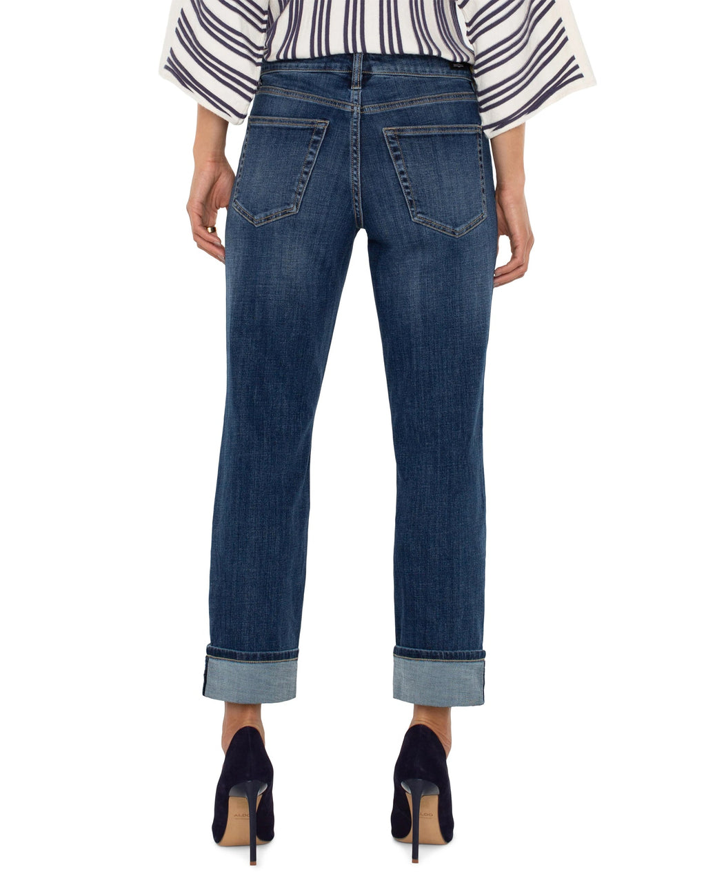 LIVERPOOL LM5158CH4 MARLEY CUFFED JEAN
