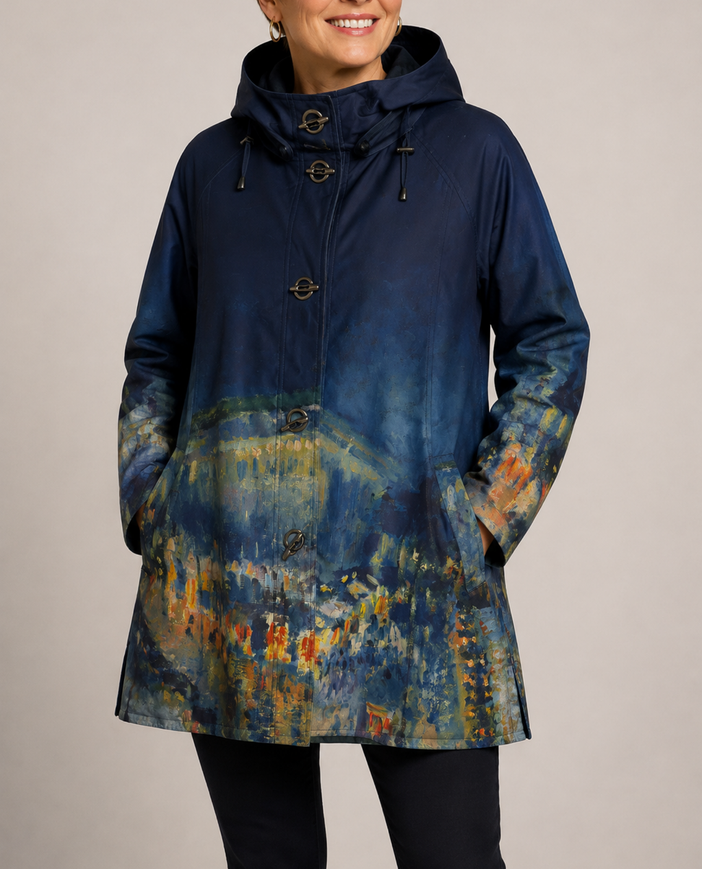 OOPERA J2539RW-2 BLVD MONTMARTRE REV RAINCOAT