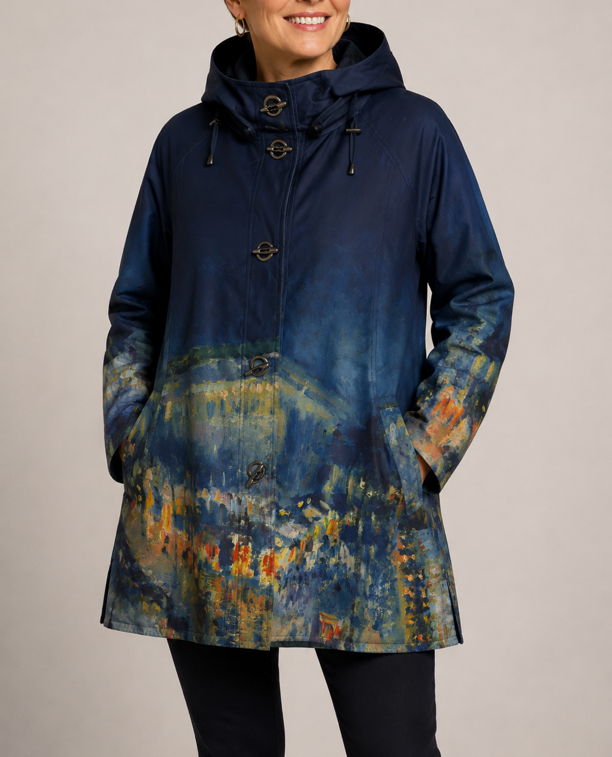 OOPERA J2539RW-2 BLVD MONTMARTRE REV RAINCOAT