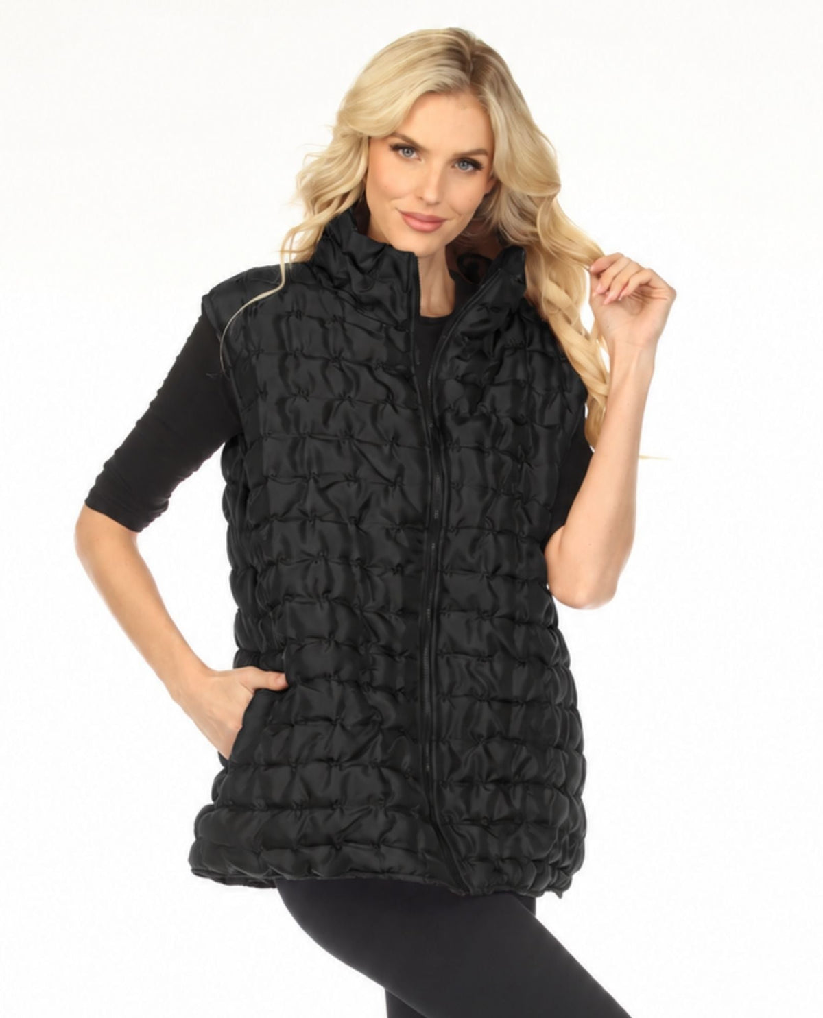 OOPERA V2618RW-1 QUILTED REVERSIBLE VEST