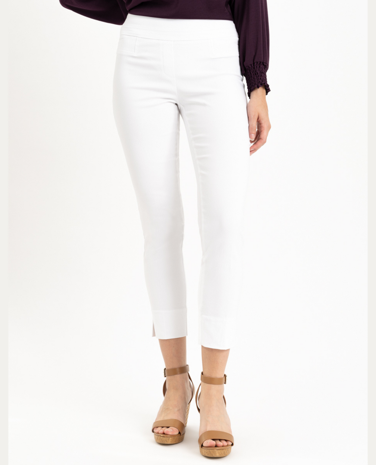 RENUAR R1542 CIGARETTE-STYLE ANKLE PANT-CLASSIC COLORS