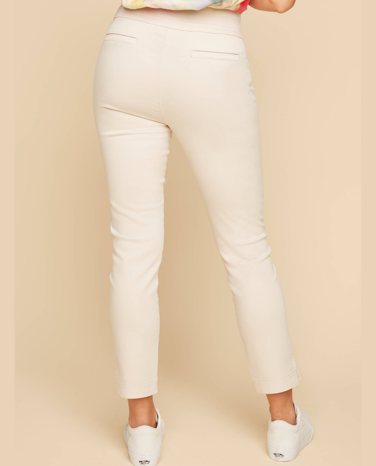 RENUAR R1542 CIGARETTE ANKLE PANTS - FASHION COLORS
