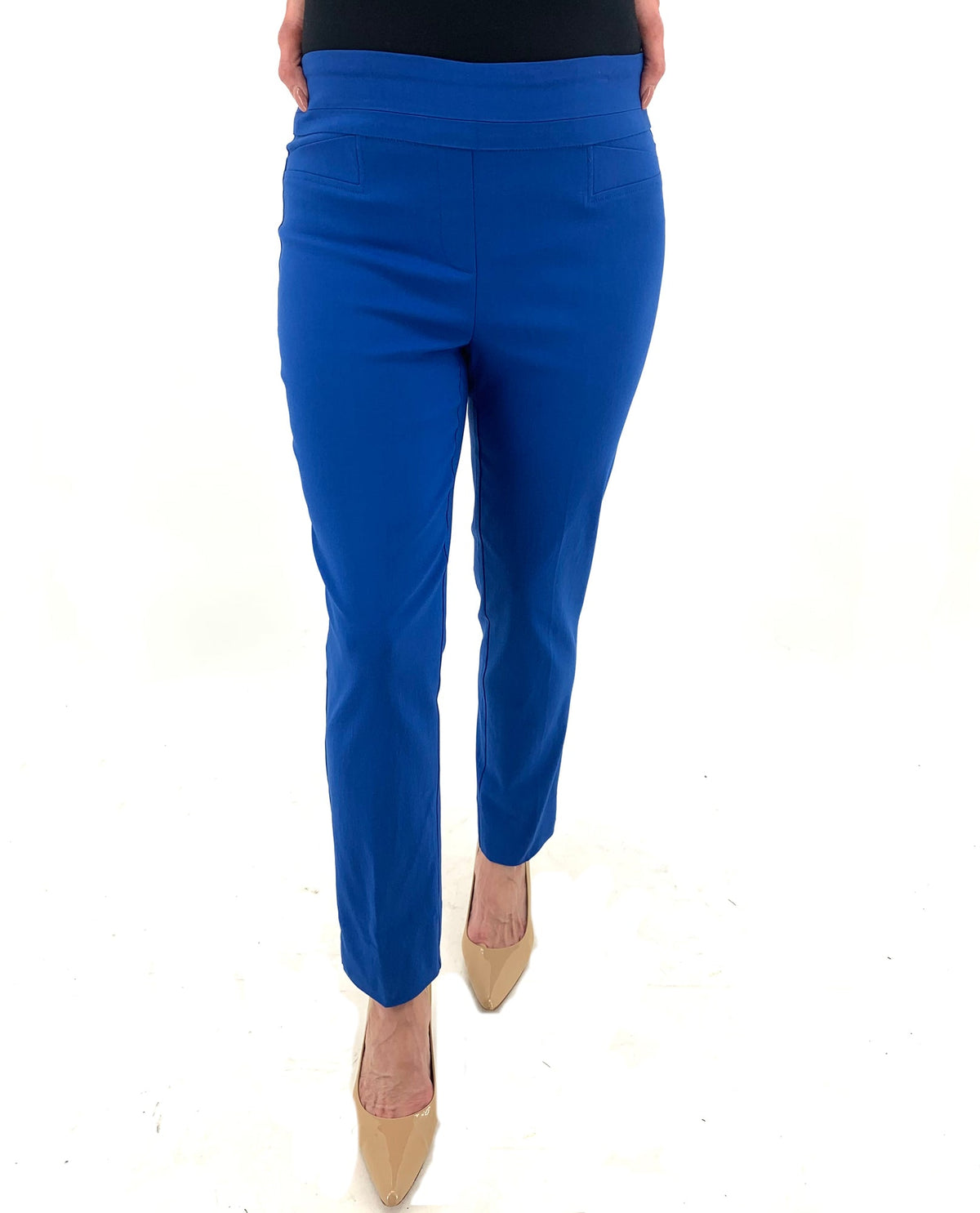 RENUAR R1542 CIGARETTE ANKLE PANTS - FASHION COLORS