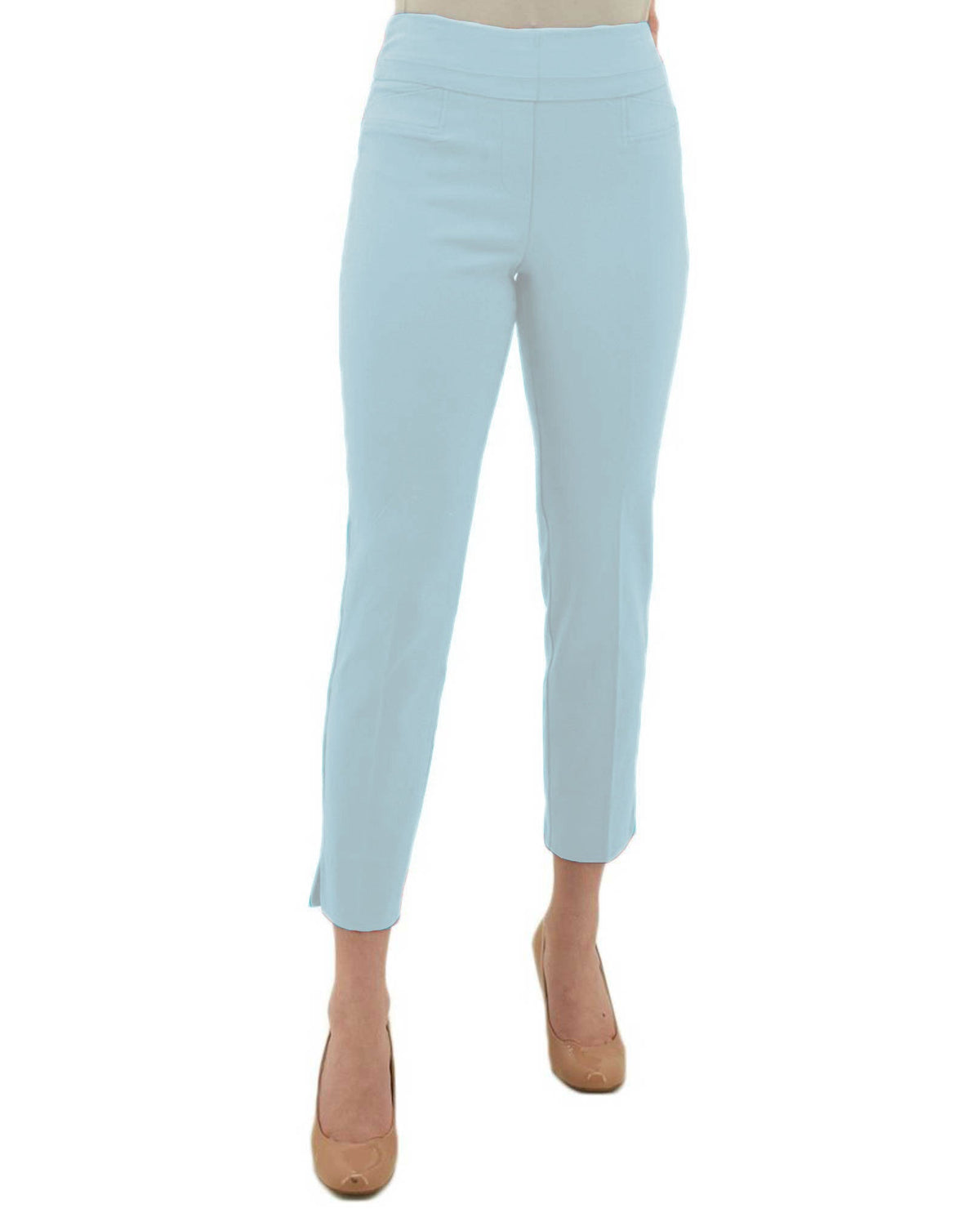 RENUAR R1542 CIGARETTE ANKLE PANTS - FASHION COLORS