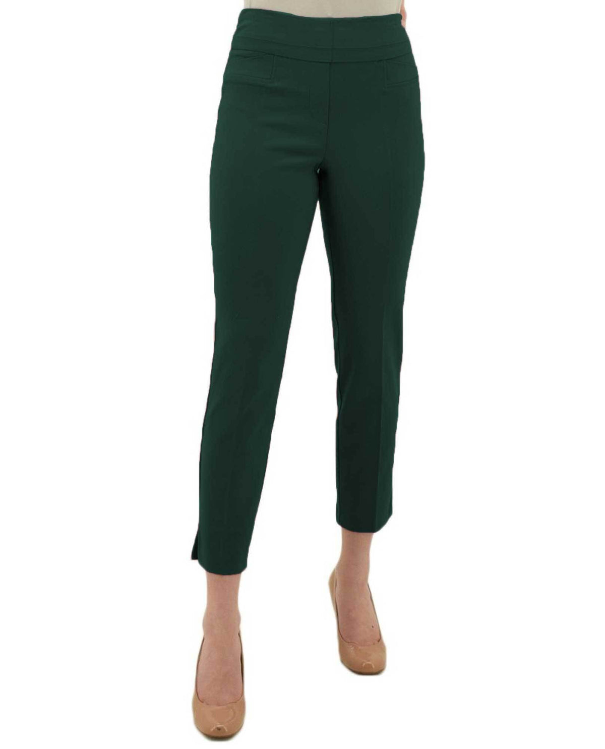 RENUAR R1542 CIGARETTE ANKLE PANTS - FASHION COLORS