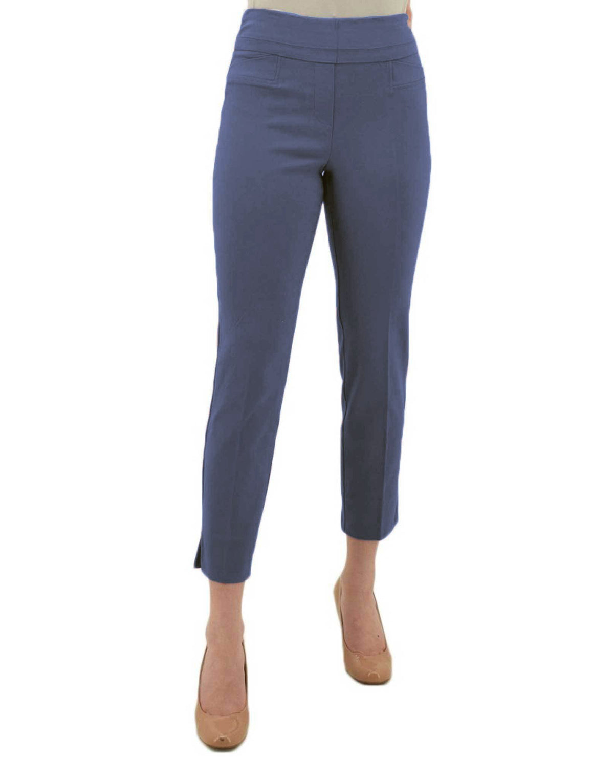 RENUAR R1542 CIGARETTE ANKLE PANTS - FASHION COLORS