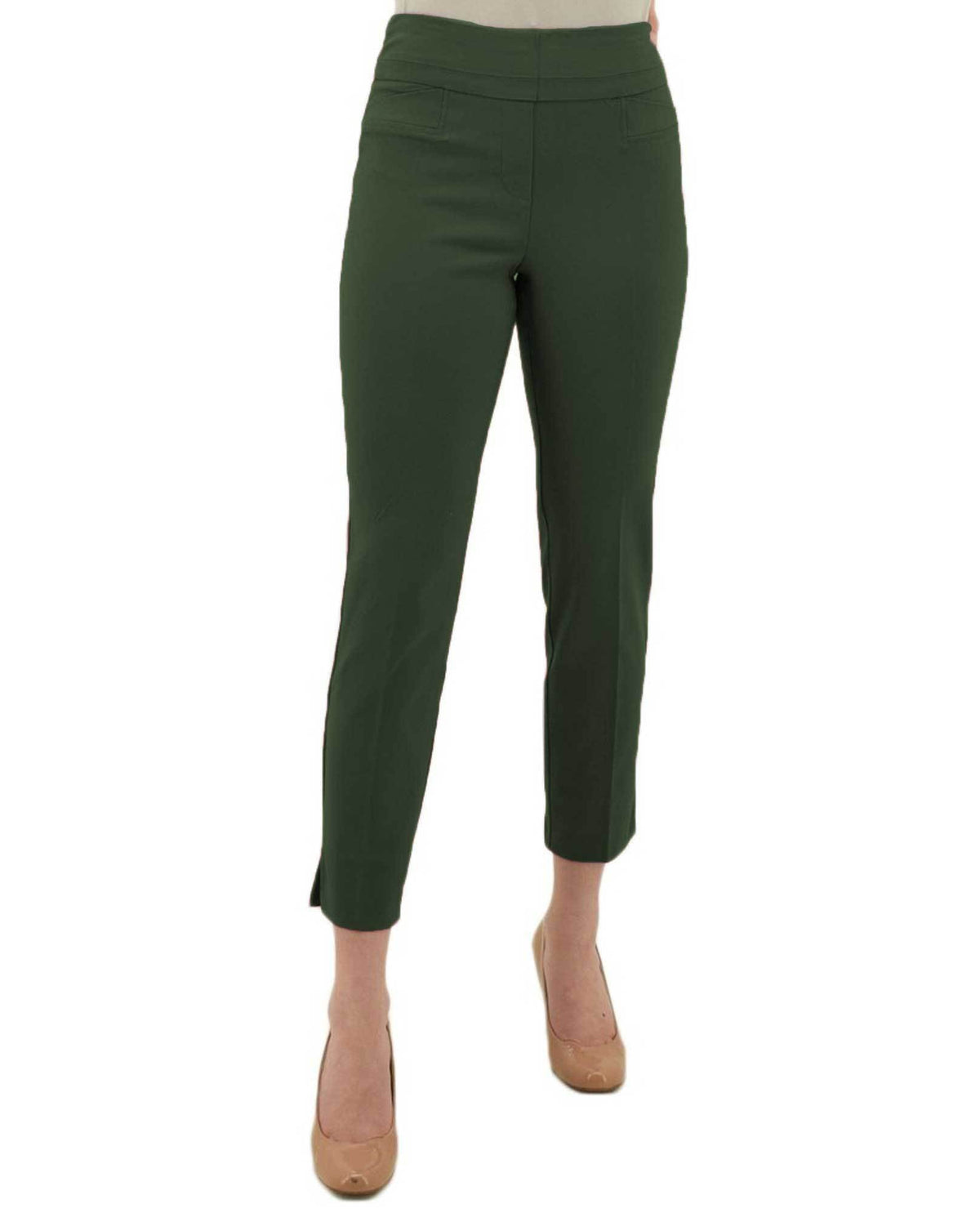 RENUAR R1542 CIGARETTE ANKLE PANTS - FASHION COLORS