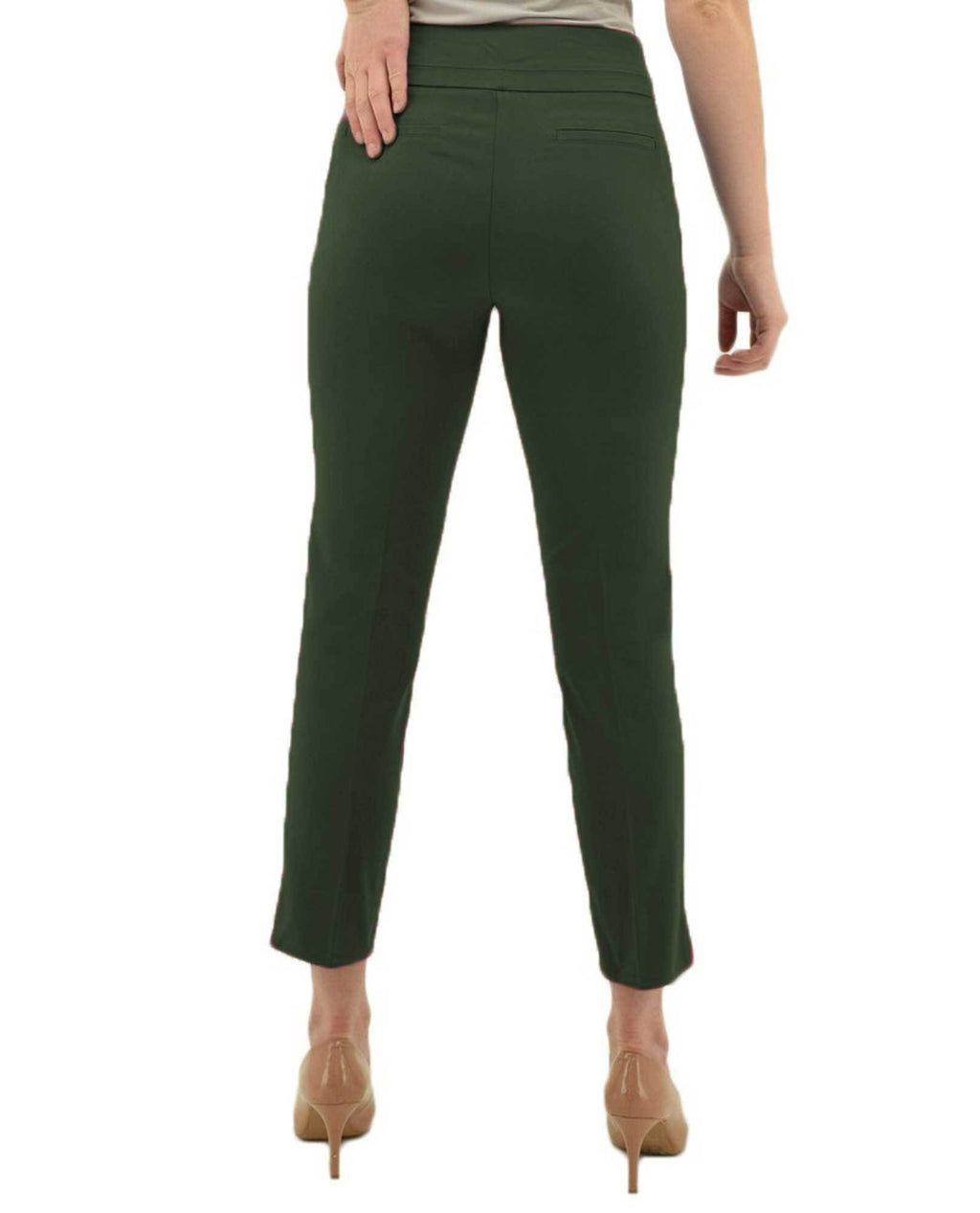 RENUAR R1542 CIGARETTE ANKLE PANTS - FASHION COLORS