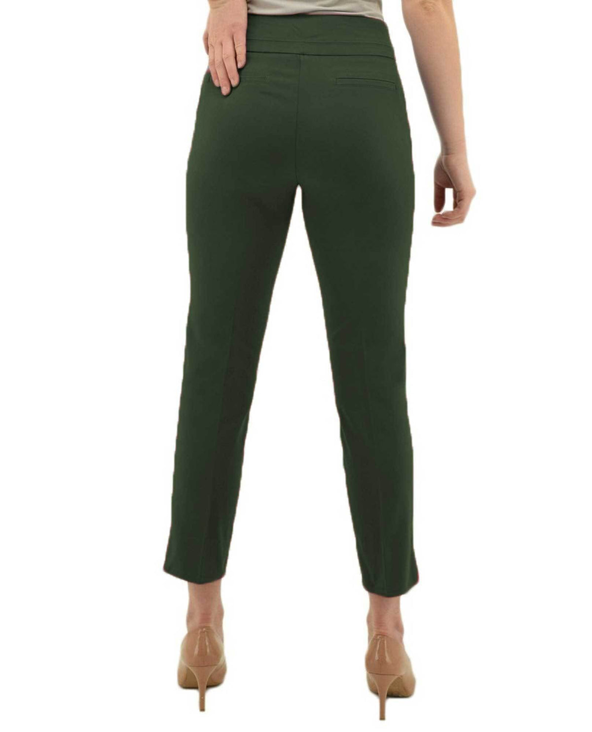 RENUAR R1542 CIGARETTE ANKLE PANTS - FASHION COLORS