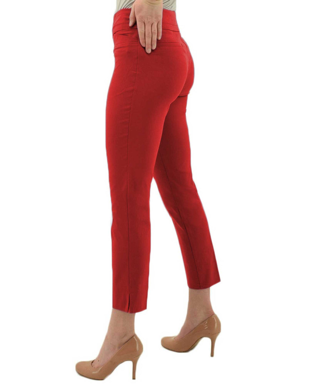 RENUAR R1542 CIGARETTE ANKLE PANTS - FASHION COLORS