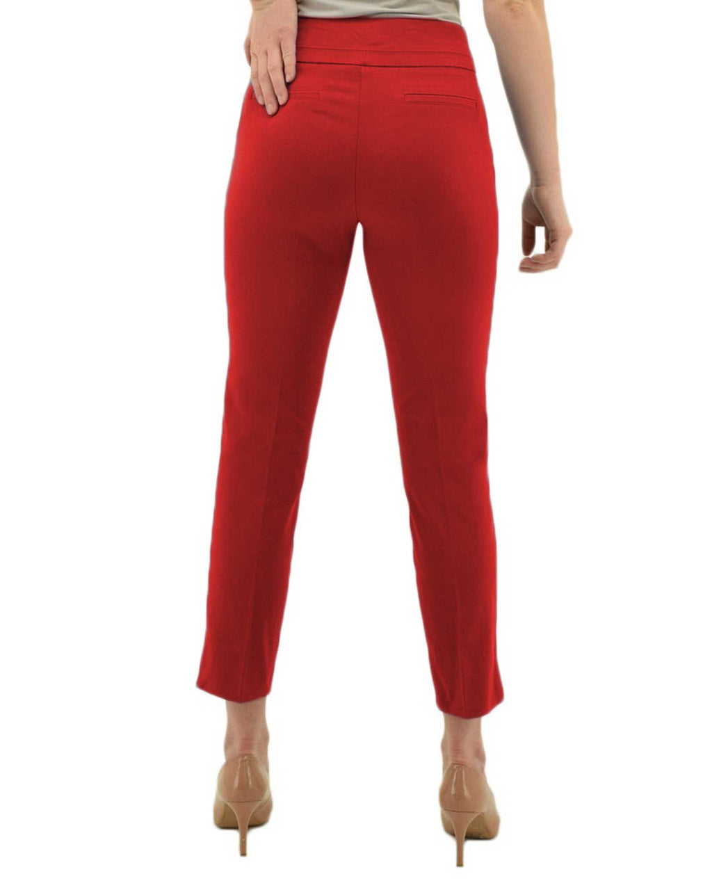 RENUAR R1542 CIGARETTE ANKLE PANTS - FASHION COLORS