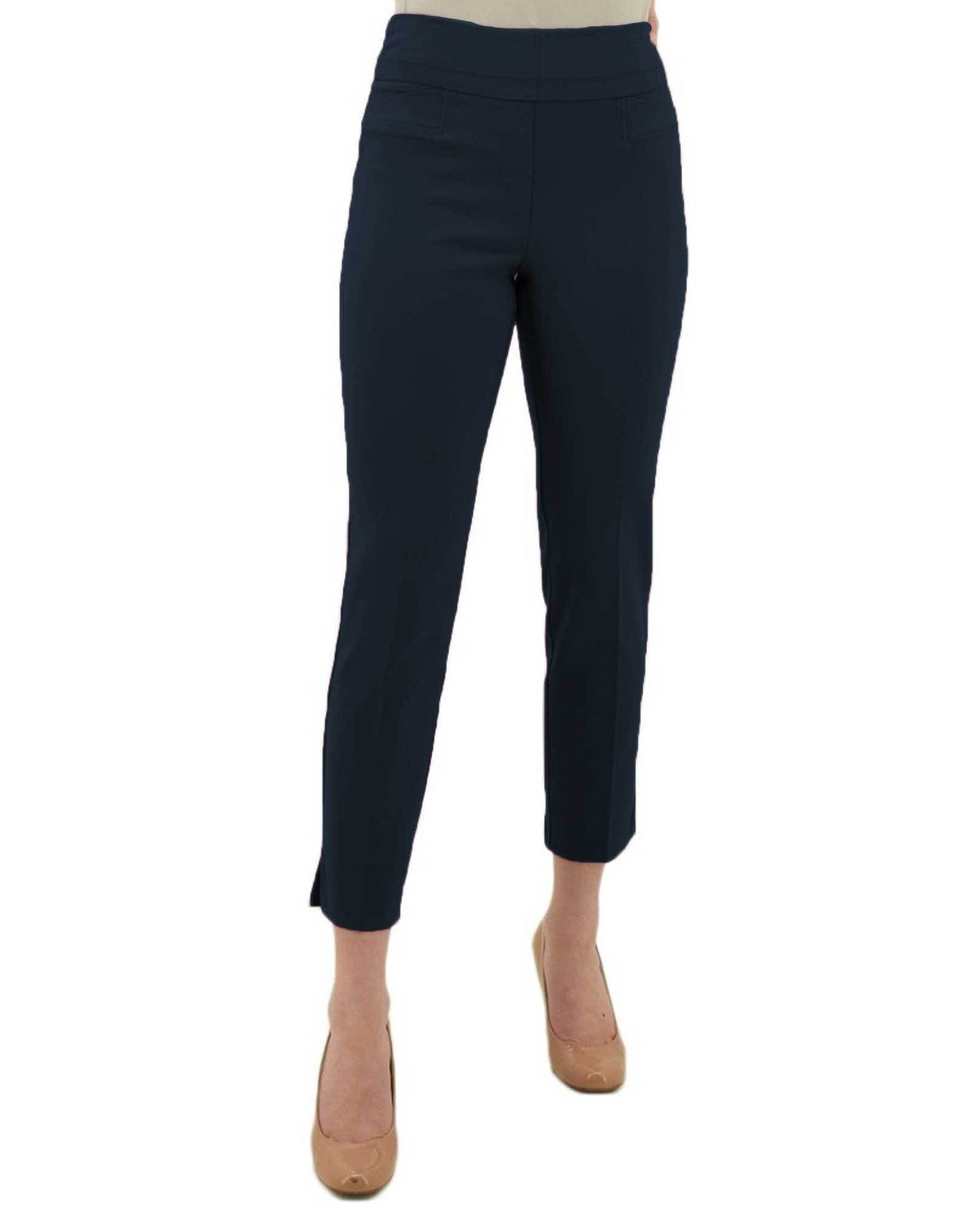 RENUAR R1542 CIGARETTE ANKLE PANTS - FASHION COLORS