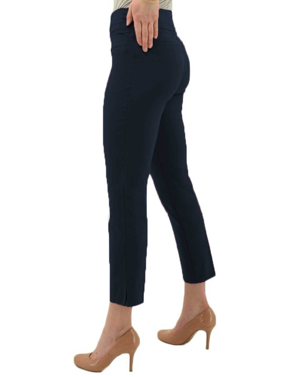 RENUAR R1542 CIGARETTE ANKLE PANTS - FASHION COLORS