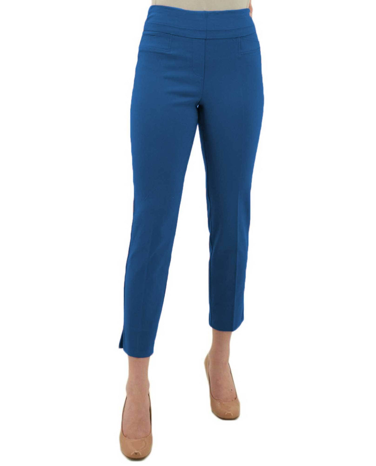 RENUAR R1542 CIGARETTE ANKLE PANTS - FASHION COLORS