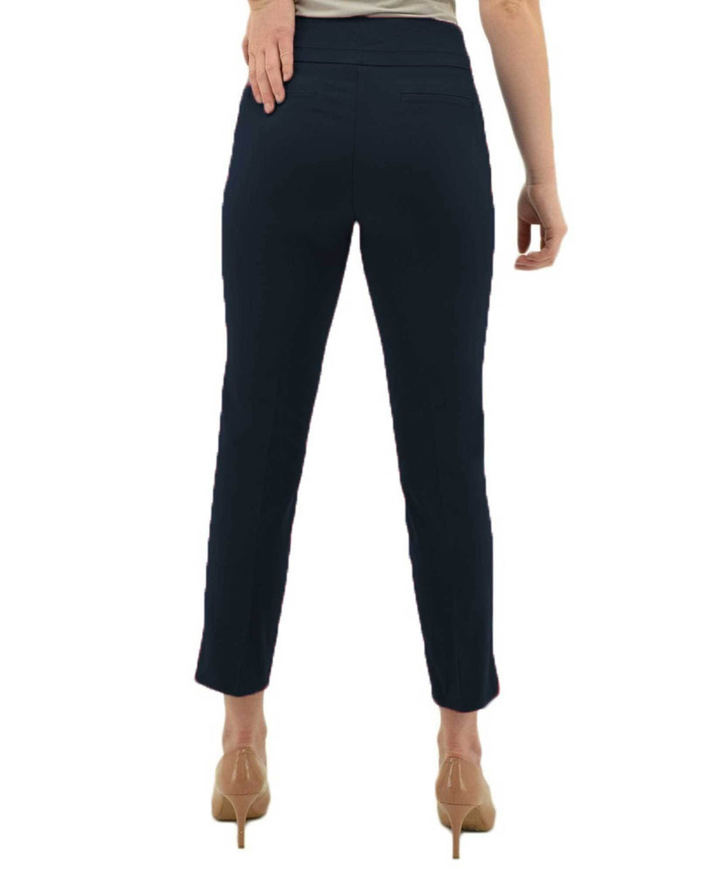 RENUAR R1542 CIGARETTE ANKLE PANTS - FASHION COLORS