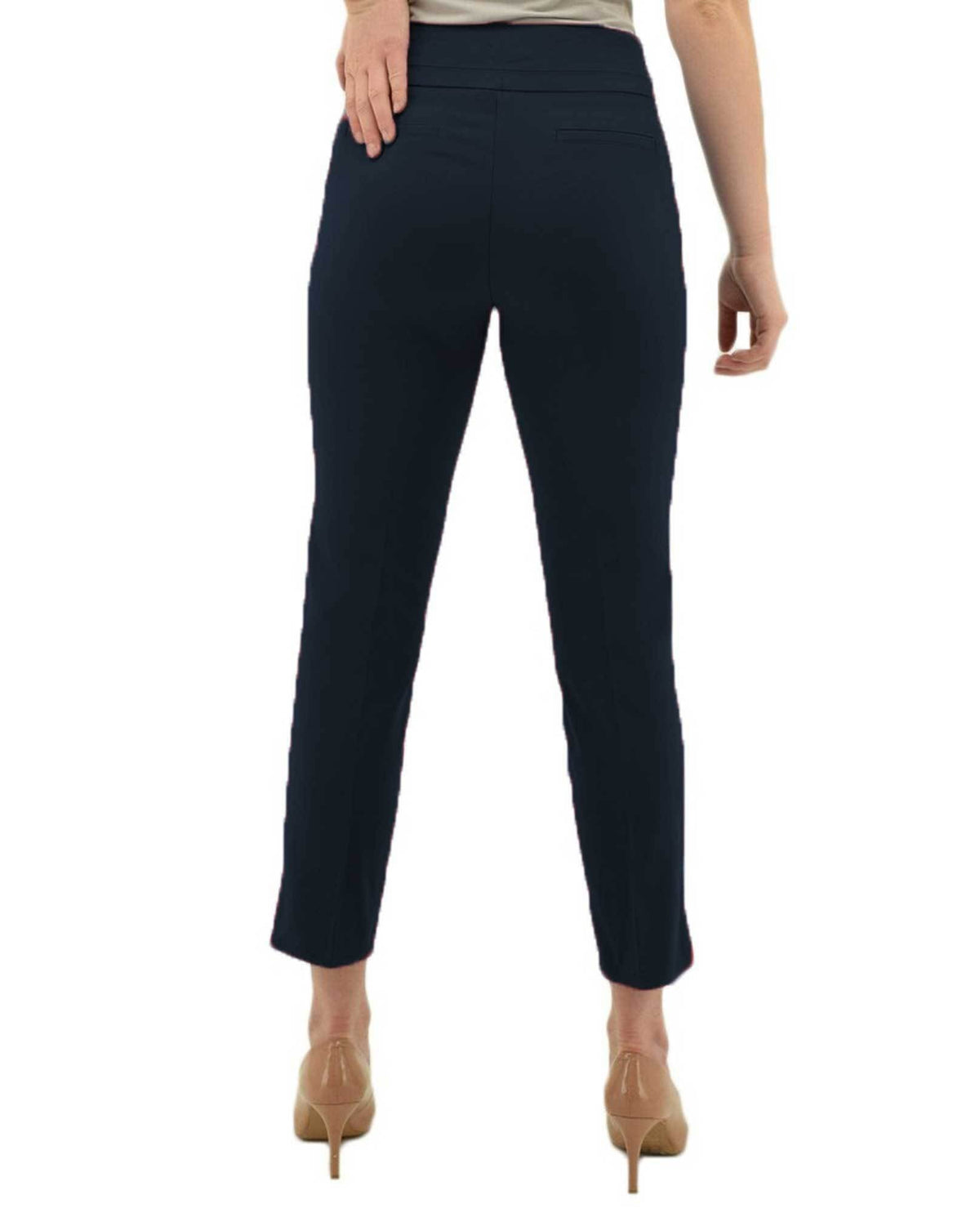 RENUAR R1542 CIGARETTE ANKLE PANTS - FASHION COLORS