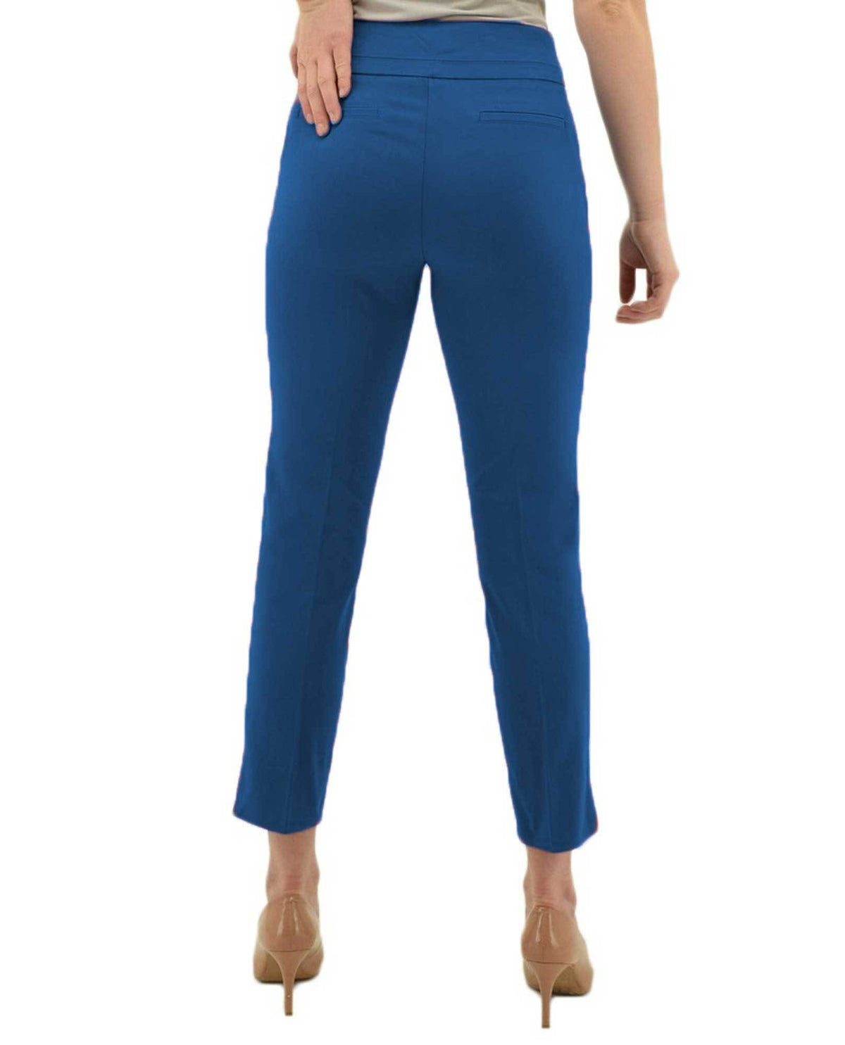 RENUAR R1542 CIGARETTE ANKLE PANTS - FASHION COLORS