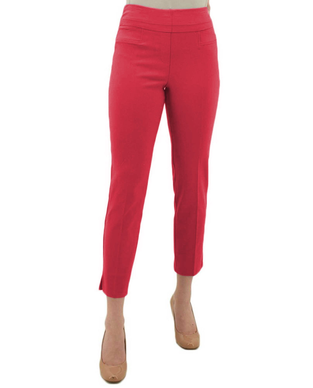 RENUAR R1542 CIGARETTE ANKLE PANTS - FASHION COLORS