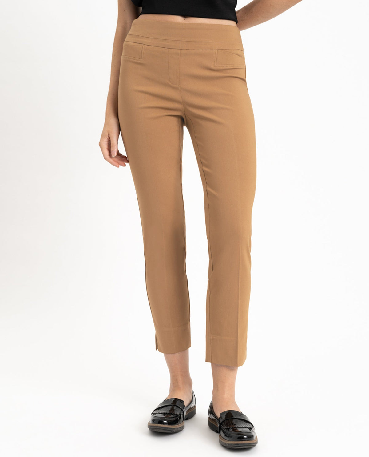 RENUAR R1542 CIGARETTE ANKLE PANTS - FASHION COLORS