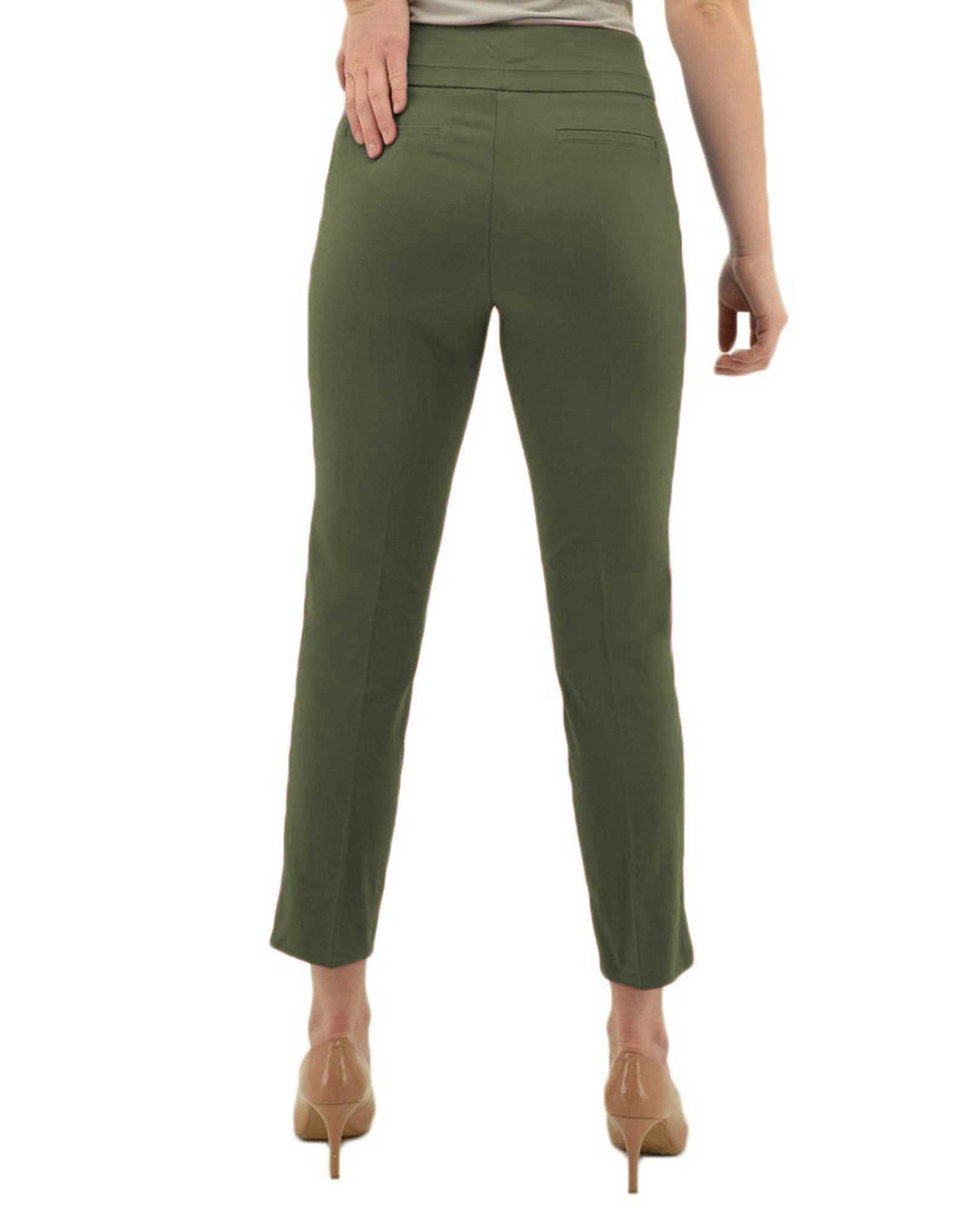 RENUAR R1542 CIGARETTE-STYLE ANKLE PANT-CLASSIC COLORS