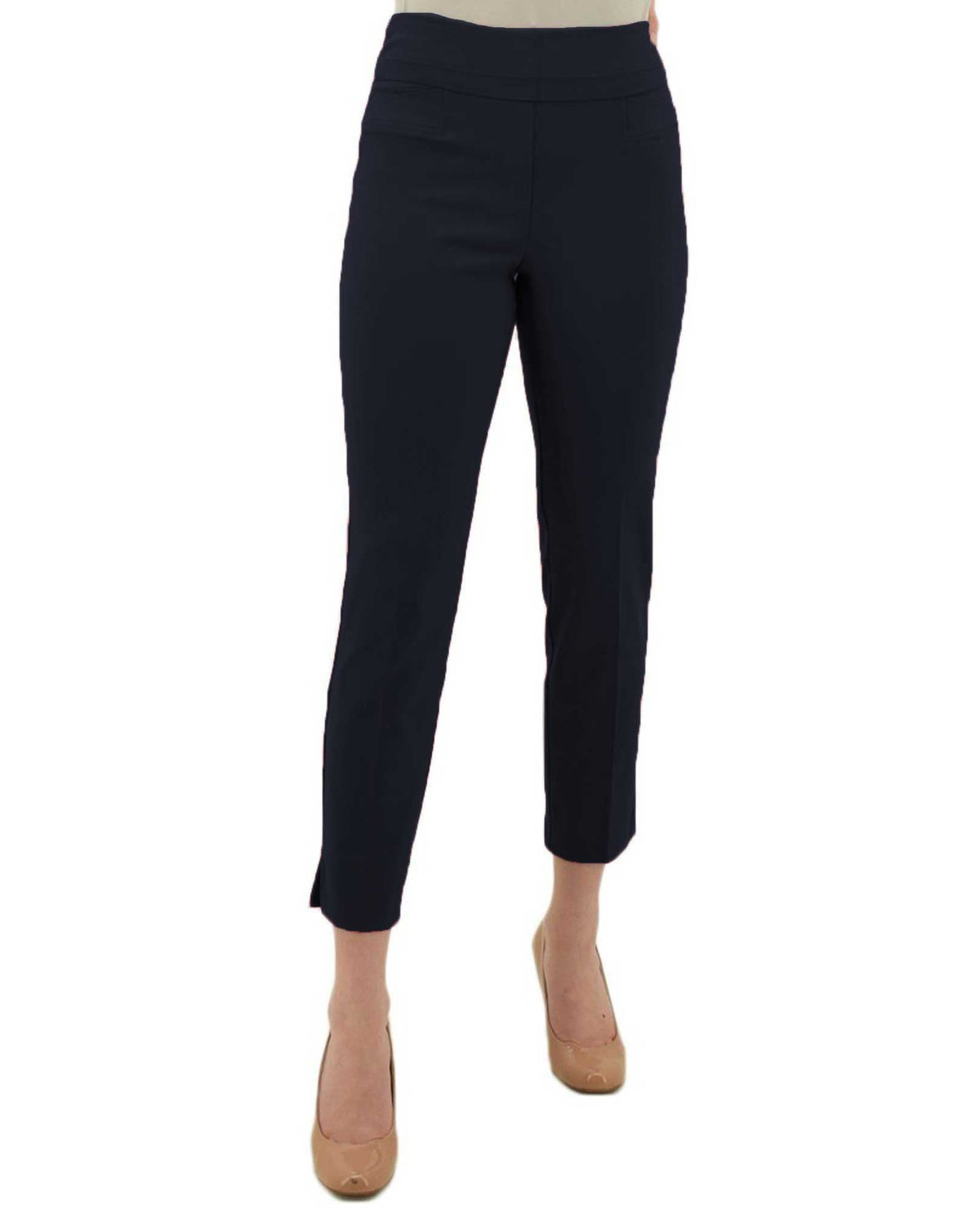 RENUAR R1542P PETITE CIGARETTE-STYLE ANKLE PANT-CLASSIC COLORS