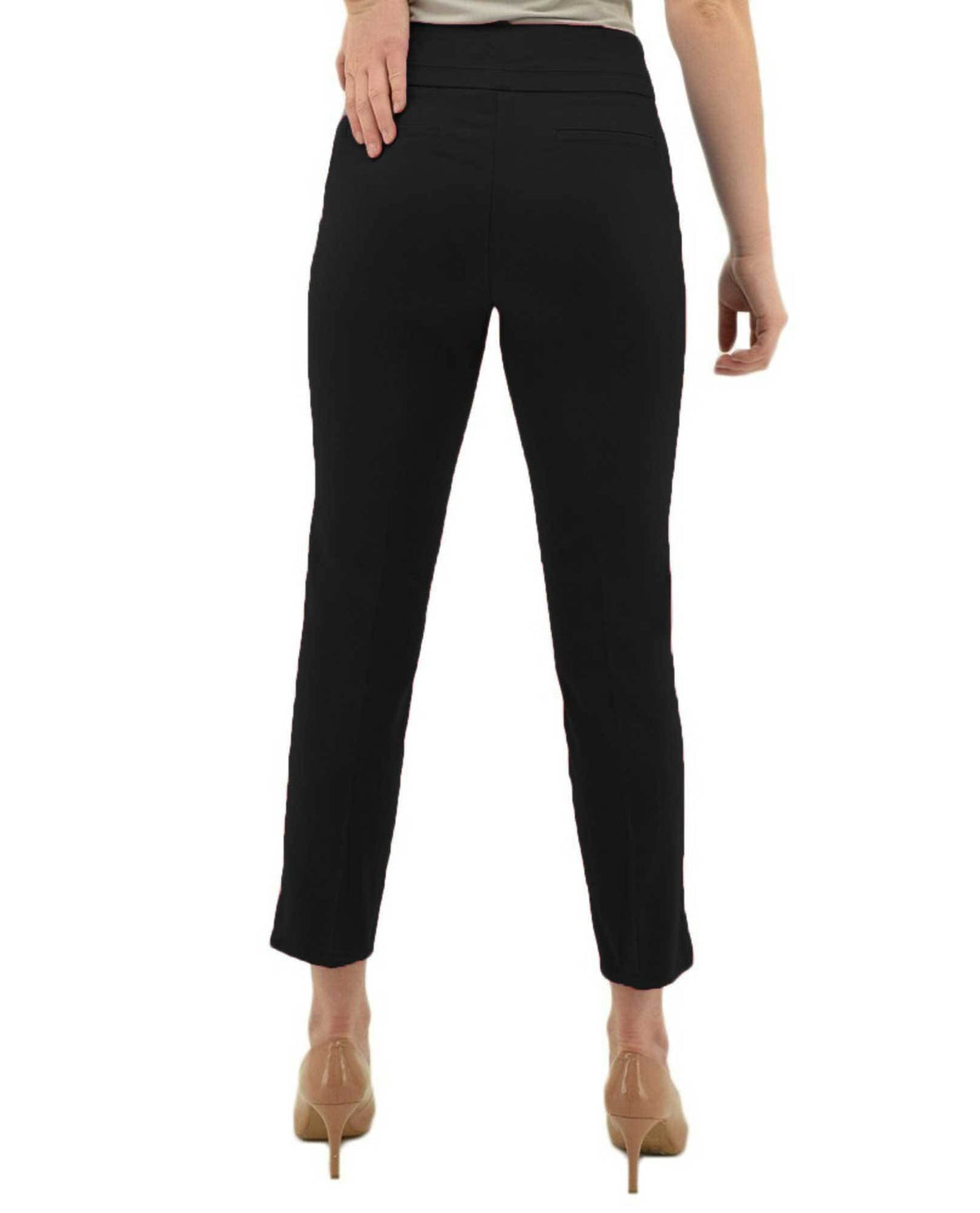 RENUAR R1542P PETITE CIGARETTE-STYLE ANKLE PANT-CLASSIC COLORS