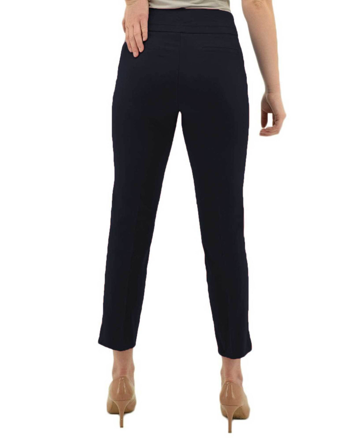 RENUAR R1542P PETITE CIGARETTE-STYLE ANKLE PANT-CLASSIC COLORS