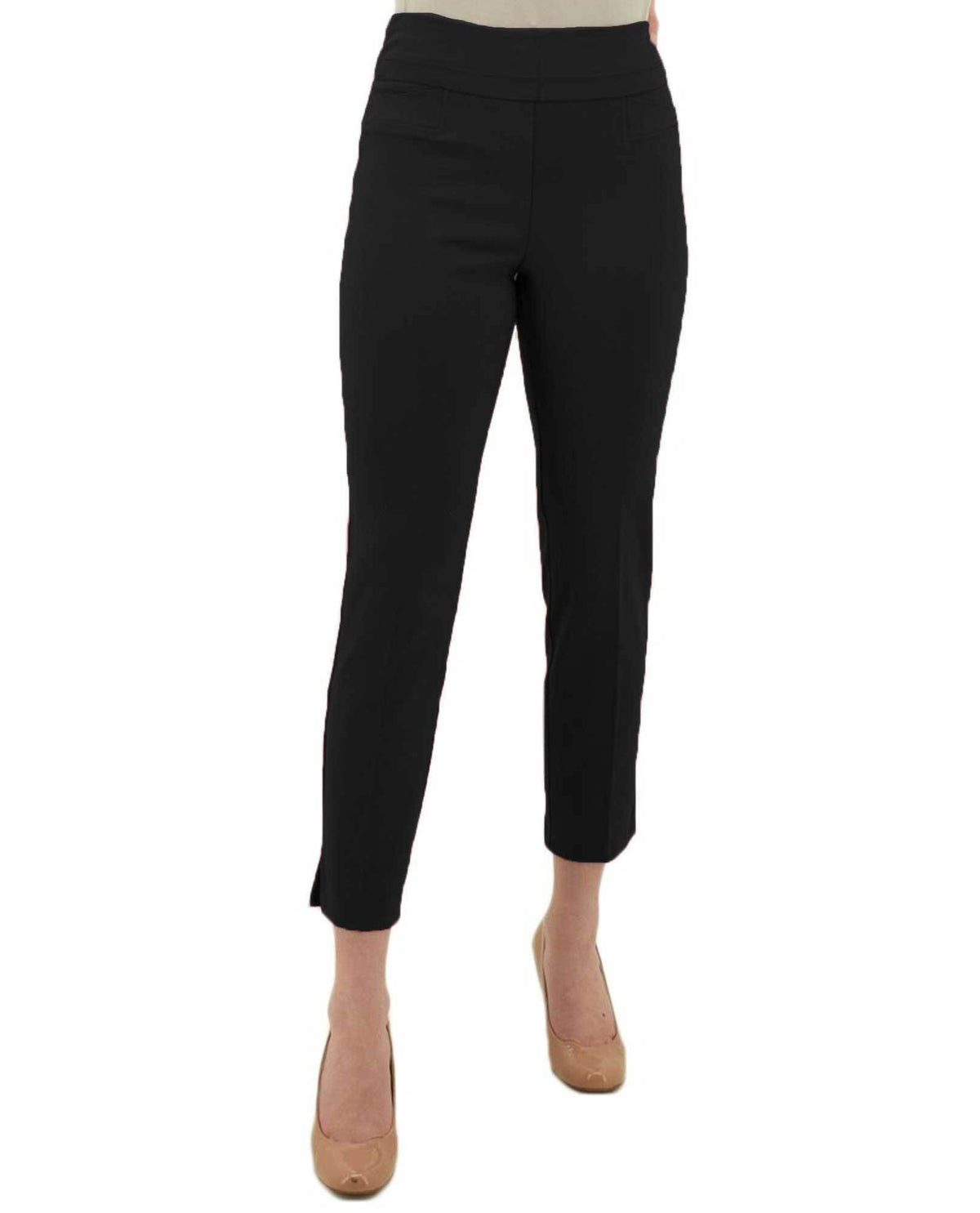 RENUAR R1542P PETITE CIGARETTE-STYLE ANKLE PANT-CLASSIC COLORS