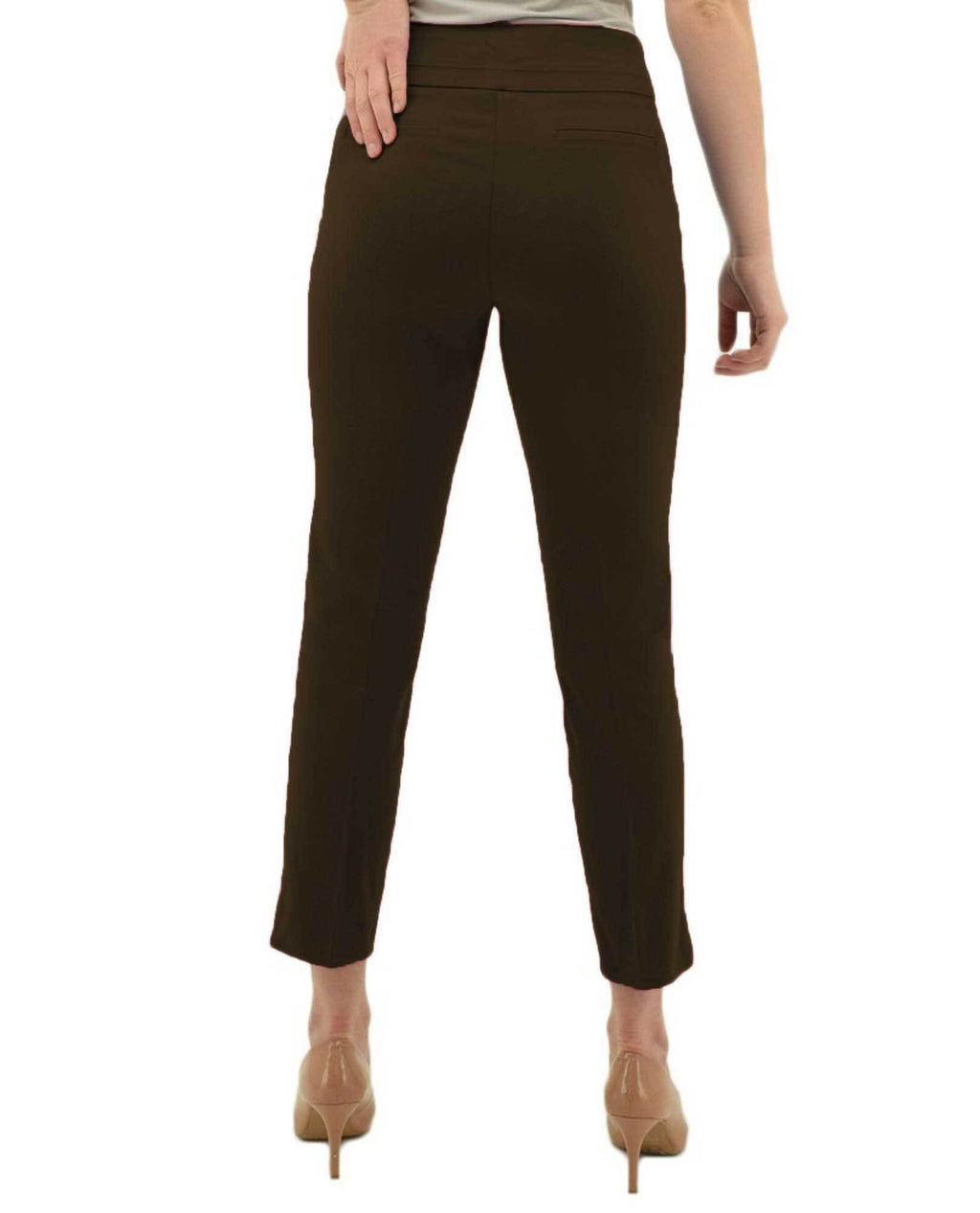 RENUAR R1542P PETITE CIGARETTE-STYLE ANKLE PANT-CLASSIC COLORS