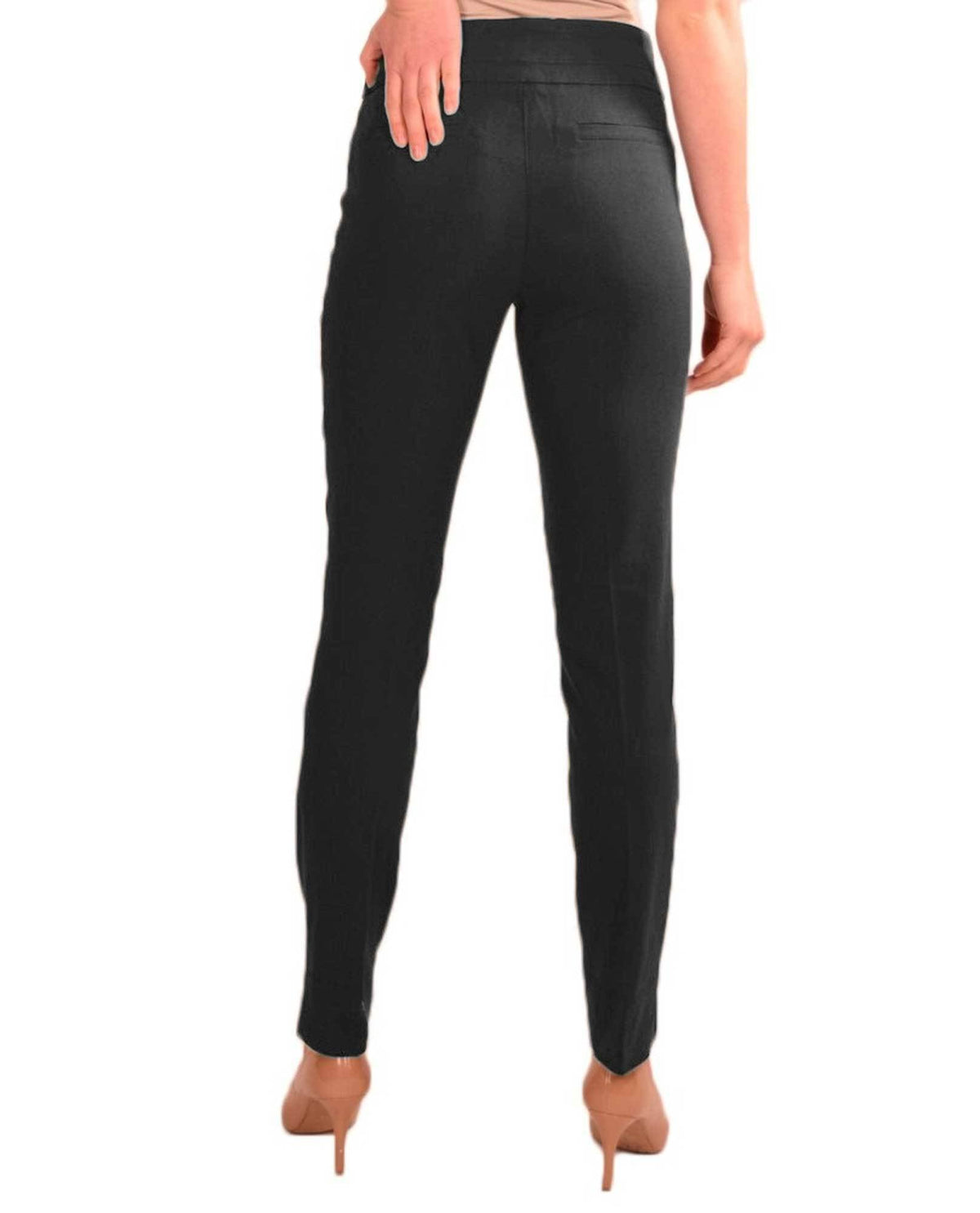 RENUAR R1721 PARIS CIGARETTE SKINNY PULL ON PANTS - CLASSIC COLORS