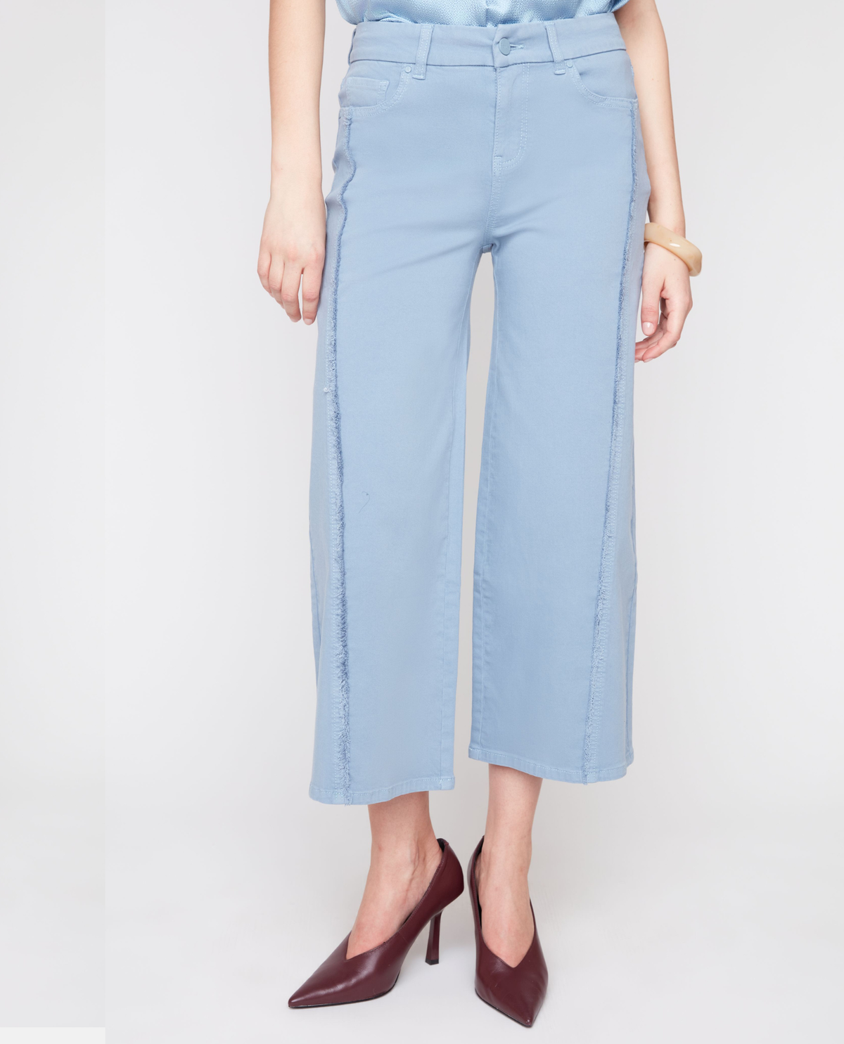 RENUAR 11067 SOLID WIDE WOVEN PANT