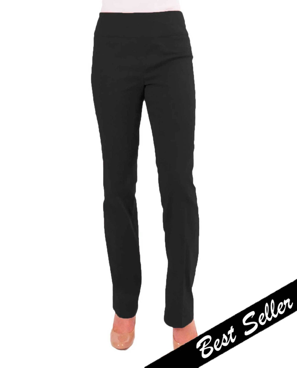 RENUAR R1417 STRAIGHT LEG SLIMMING PANTS - CLASSIC COLORS