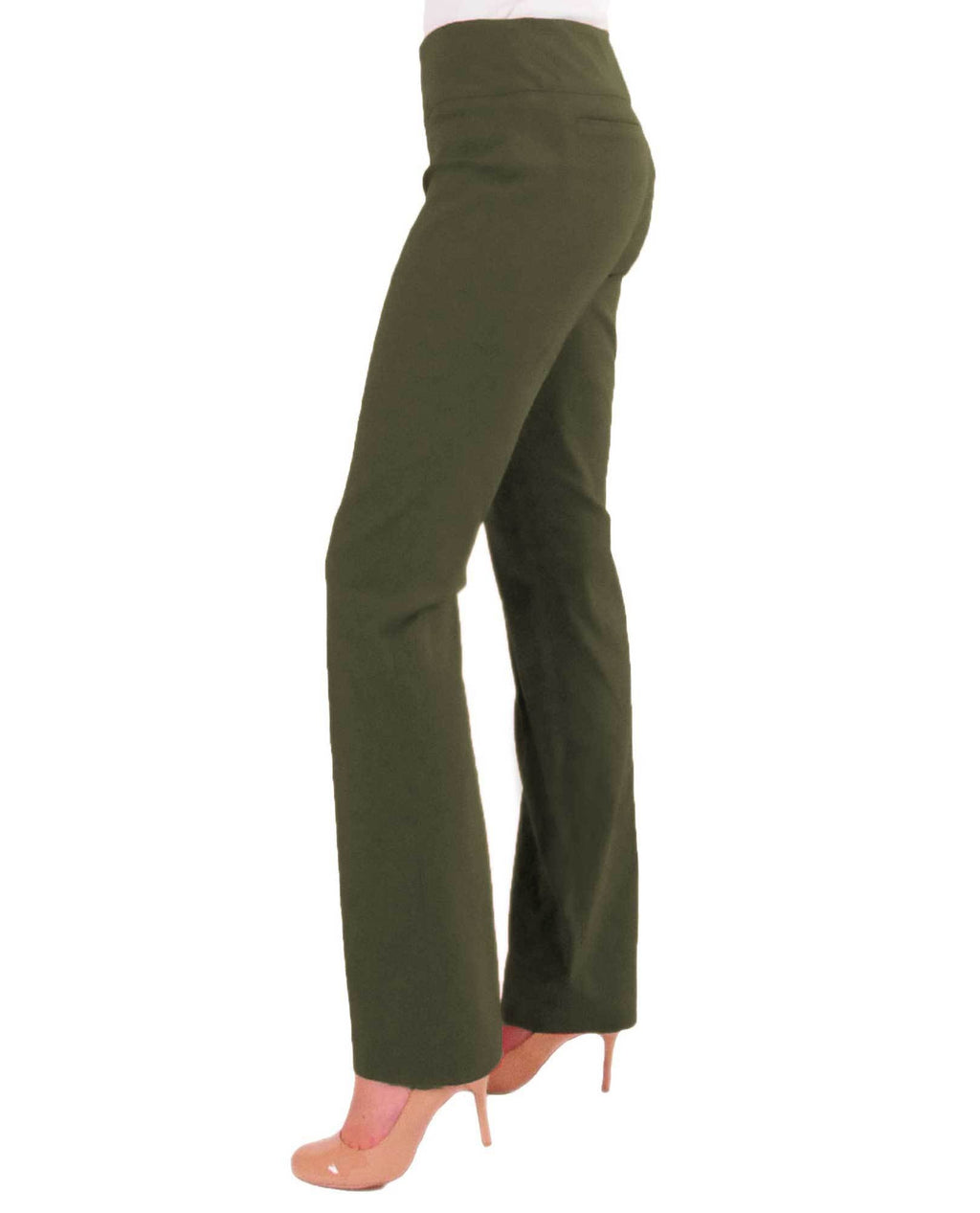 RENUAR R1417 STRAIGHT LEG SLIMMING PANTS - CLASSIC COLORS