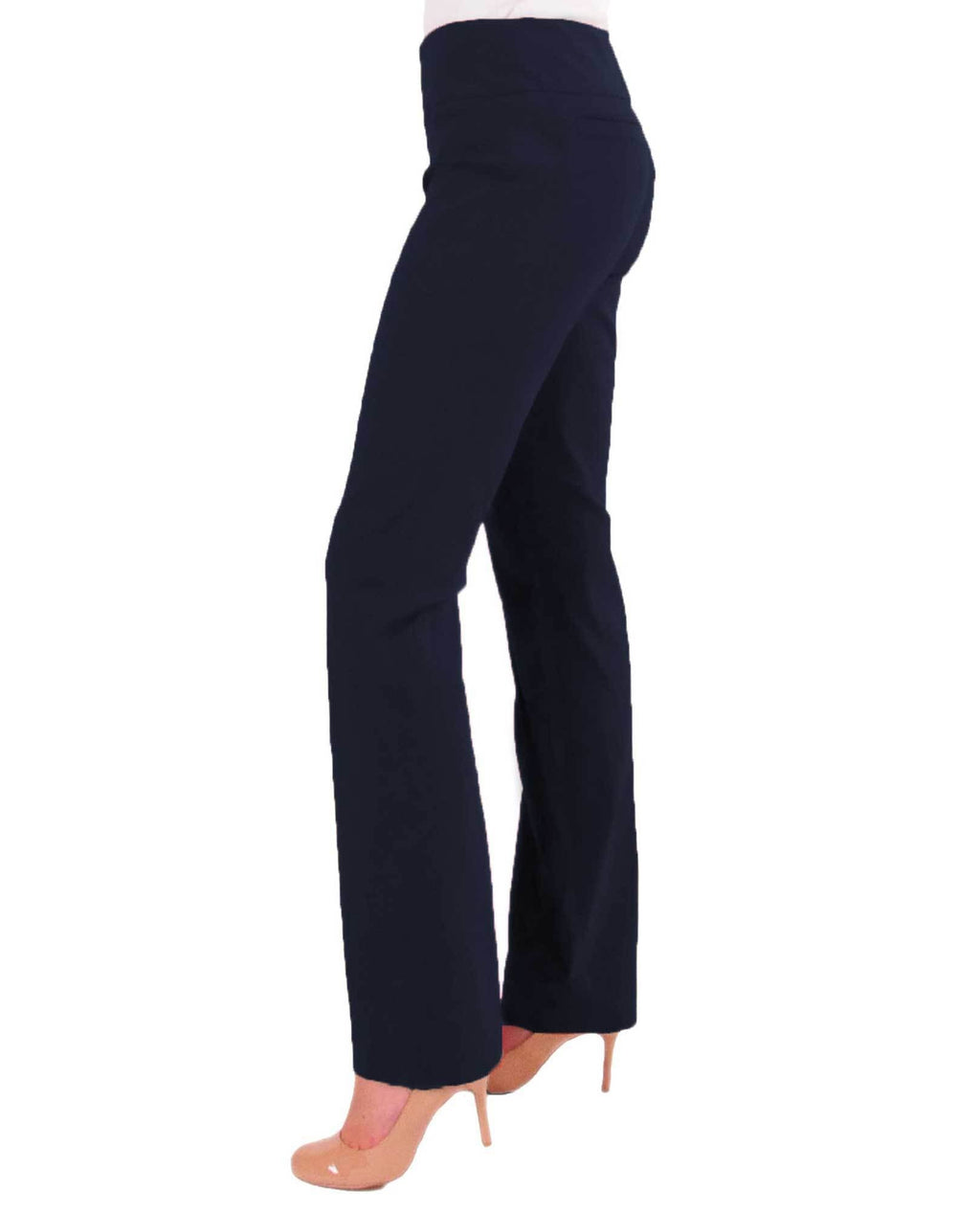 RENUAR R1417 STRAIGHT LEG SLIMMING PANTS - CLASSIC COLORS