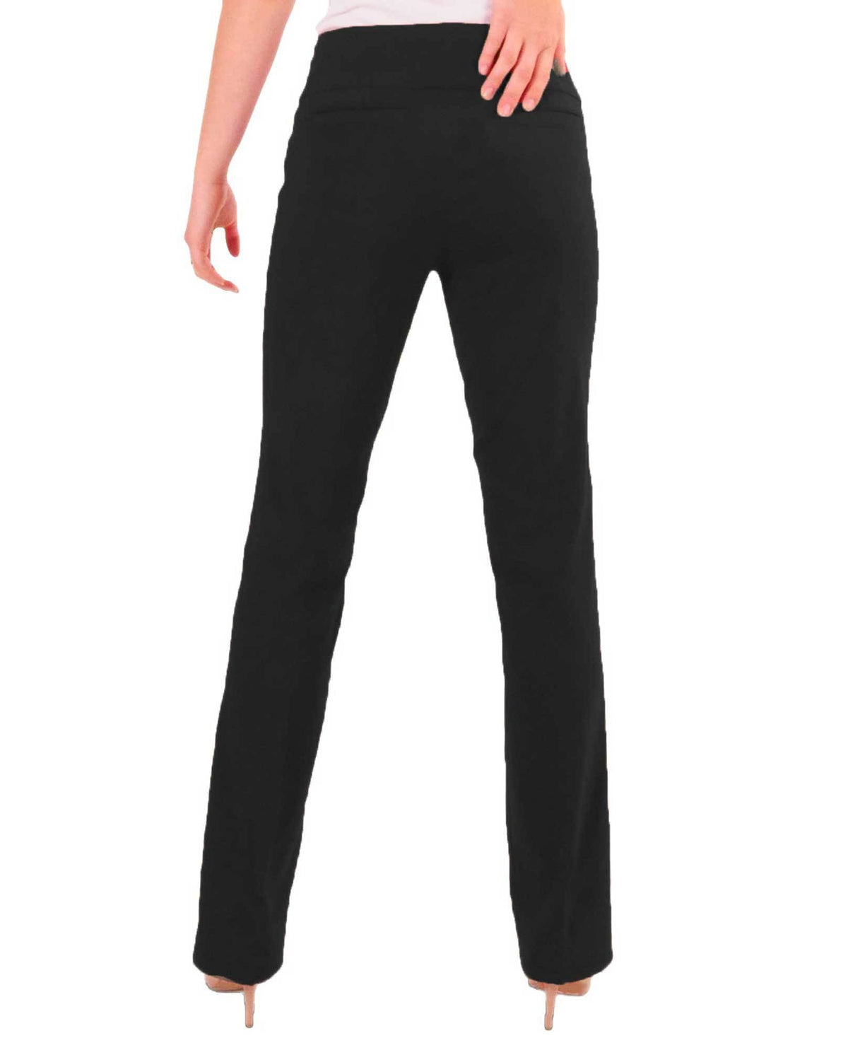 RENUAR R1417 STRAIGHT LEG SLIMMING PANTS - CLASSIC COLORS