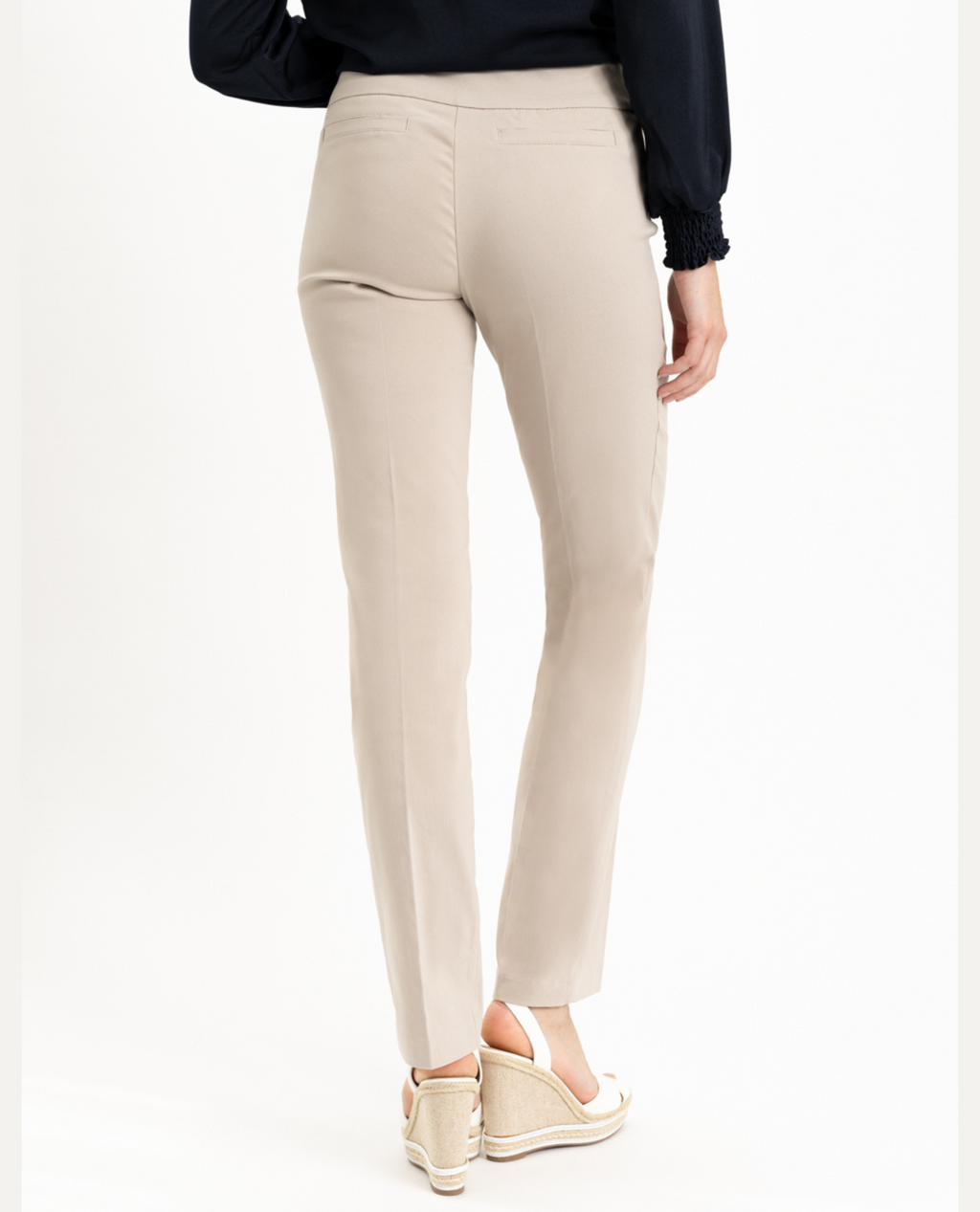 RENUAR R1417 STRAIGHT LEG SLIMMING PANTS - CLASSIC COLORS