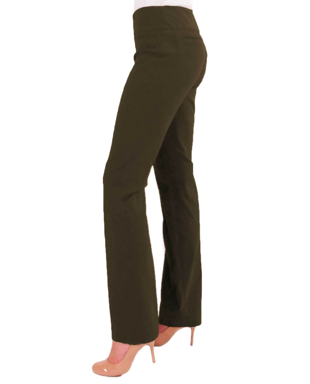 RENUAR R1417 STRAIGHT LEG SLIMMING PANTS - CLASSIC COLORS
