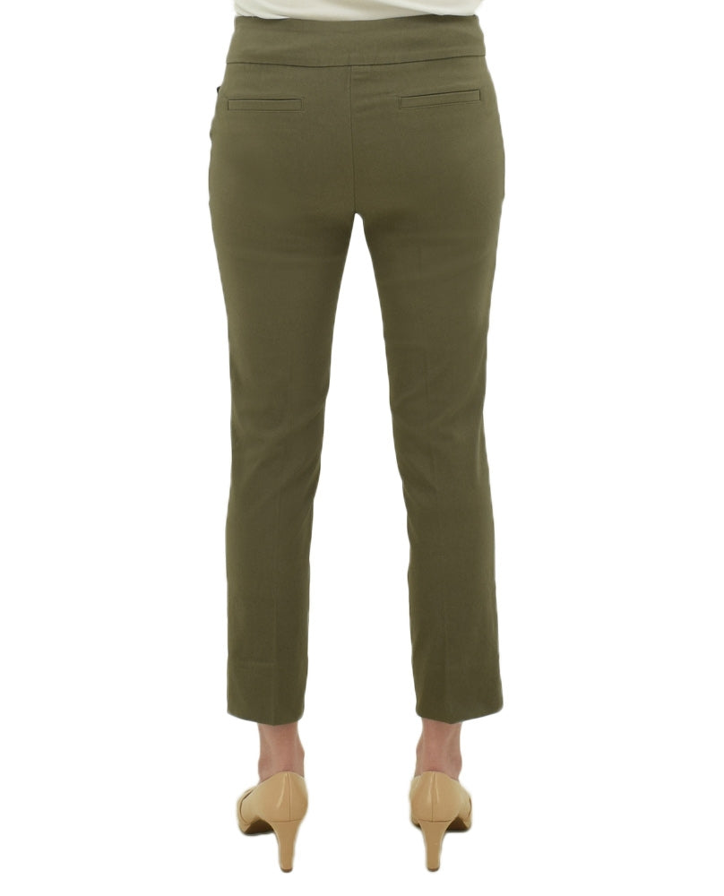 Renuar R1772 Cigarette Style Ankle Pocket Pants - Classic Colors