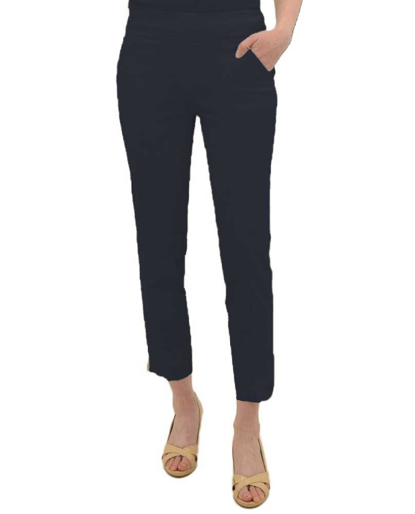 Renuar R1772 Cigarette Style Ankle Pocket Pants - Classic Colors