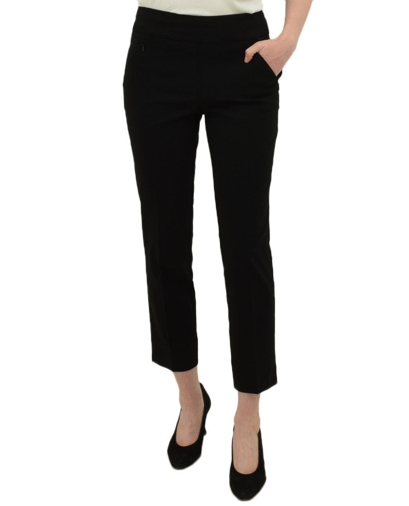 Renuar R1772 Cigarette Style Ankle Pocket Pants - Classic Colors